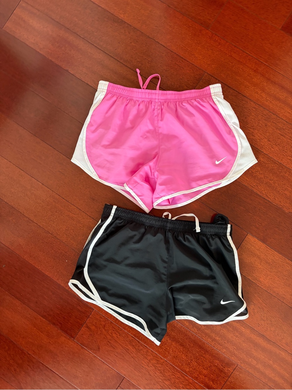 Nike Girls' Pink Athletic Shorts - Lightweight Running Shorts